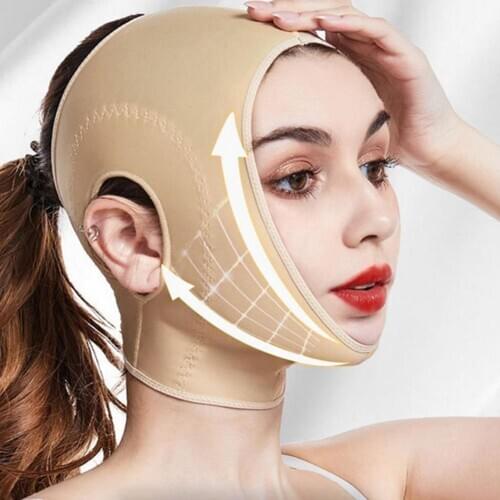Joylife V Shaper Facial Slimming Bandage Chin Cheek Lift Up Belt Face Strap Relaxation Reduce Double Chin Face for Women