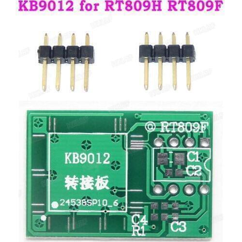 2Pcs KB9012 simple PCB Transfer board for RT809F RT809H Programmer