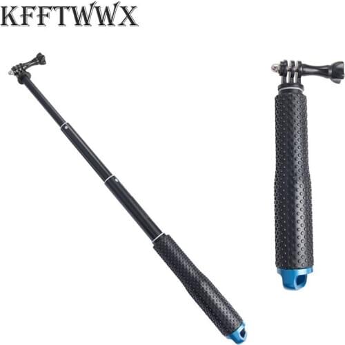 KFFTWWX Monopod for Gopro Hero 9 Black 8 7 6 5 4 3 Aluminum Extendable Pole Selfie Stick Tripod Mount for YI 4K SJ4000 EKEN H9R