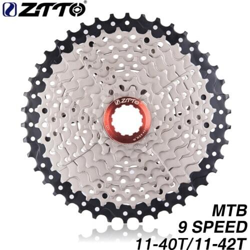 MTB Cassette 9 Velocidades 9V Speed 11-40T 11-42T Cassette Flywheel 9s 11- 42 Bicycle Freewheel 11-40 Sprocket For M430 M4000