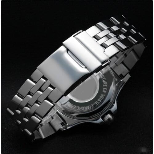 22mm 24mm Premium Stainless Steel Watchband Watch Band Wrist Strap Link Bracelet Silver gold