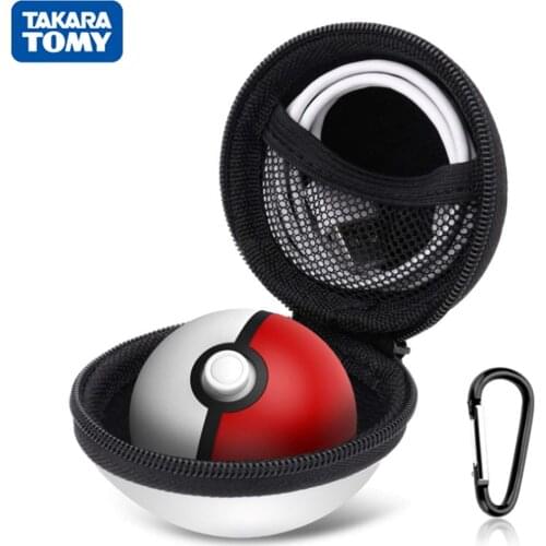 TAKARA TOMY Pokemon Poke Ball Plus Controller Storage Bag Protective EVA Hard Pokeball Case Bag Portable Travel Accessories Toys