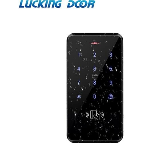Waterproof Rfid door access control Backlight touch RFID Keyboard Touch Panel Electronic Door opener Card Access Control Keypad