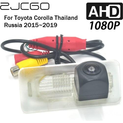 ZJCGO Car Rear View Reverse Backup Parking Reversing Camera for Toyota Corolla Thailand Russia 2015 2016 2017 2018 2019