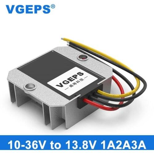 10-36V to 13.8V DC power regulator 12V24V to 13.8V automatic buck-boost converter