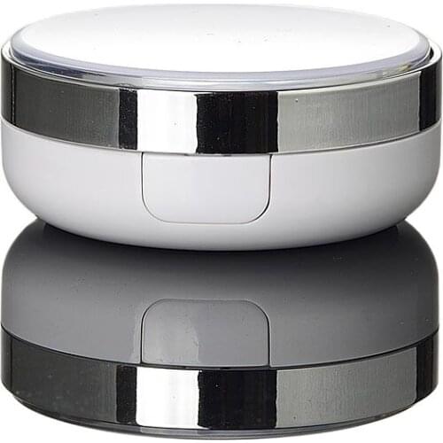 15g pearl white sponge foundation case / BB cream container/ CC cream container cream jar,Cosmetic Jar,Cosmetic Packaging