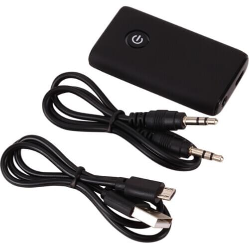 2IN1 Bluetooth Audio Transceiver Receiver Transmitter Combo 3.5MM Computer TV Speaker Suitable