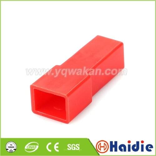 5sets 1pin 6.3mm Auto electric plastic housing plug harness cable connector 180916