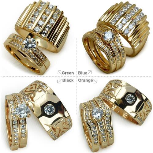AHAPPY Wedding Rings