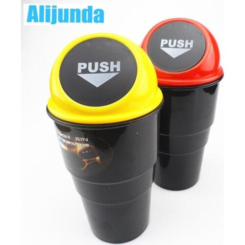 Alijunda Alijunda Car Trash Case Holder Bin for Peugeot 206 207 208 301 307 308 407 2008 3008 4008