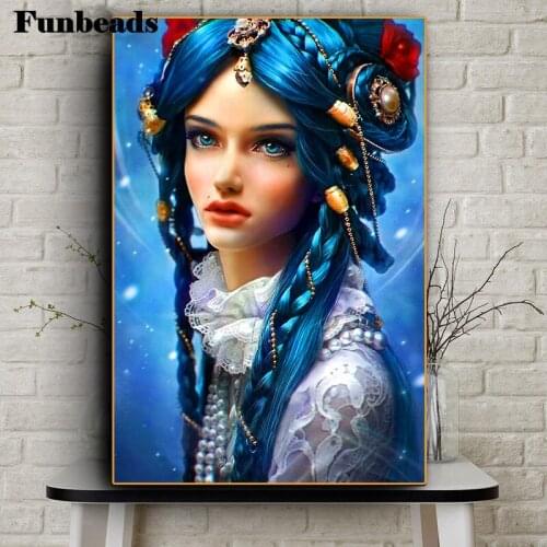 Diamond Embroidery Fantasy woman Cross Stitch DIY Diamond Painting Kits Mosaic Sale Rhinestones Art Handwork Gift Decor FF484