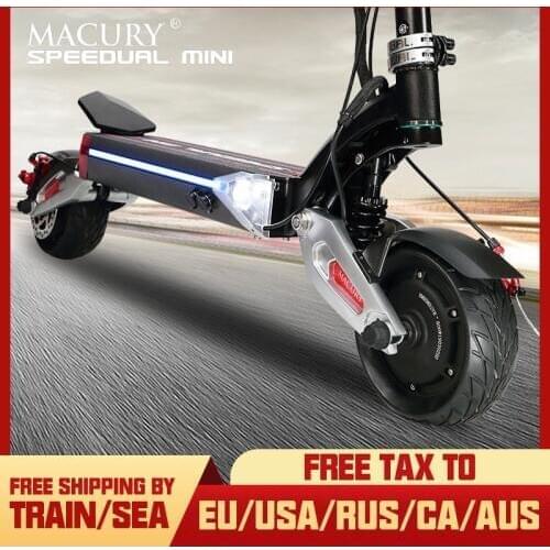 Macury SPEEDUAL Mini 8 Inch Dual Motor Electric Scooter ZERO 8X 52V Off-road Double Drive Solid Tyre ZERO8X X8-DUAL Off Road