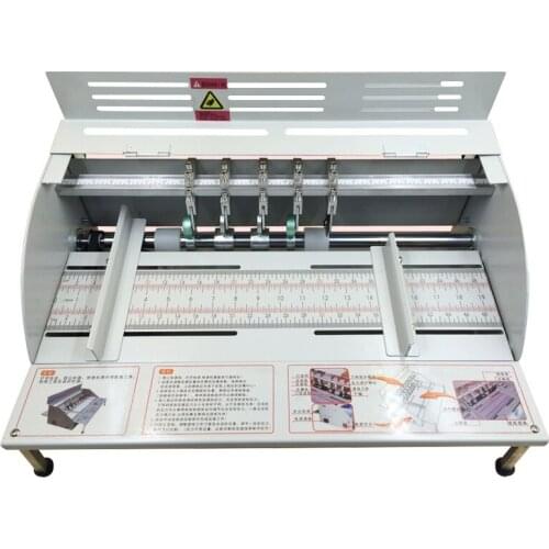 Electric Creasing Machine Greeting Card business Card Crease Machine Color Page Solid Line Dotted Line Multifunction Big Motor