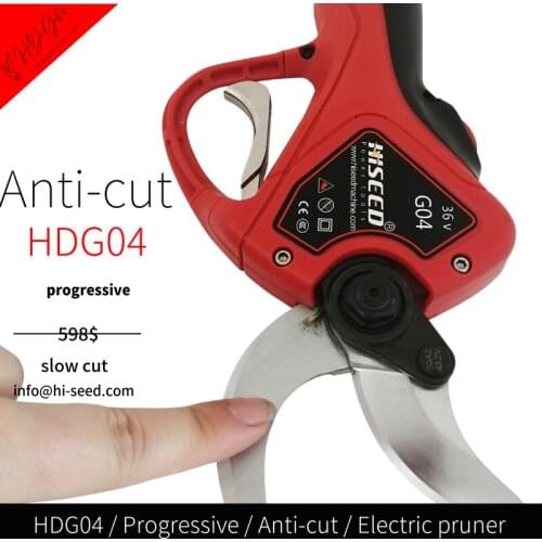 HISEED Tools Lemon Tree Branches Cutting Electric Pruning Shears 43.2v battery tree pruner