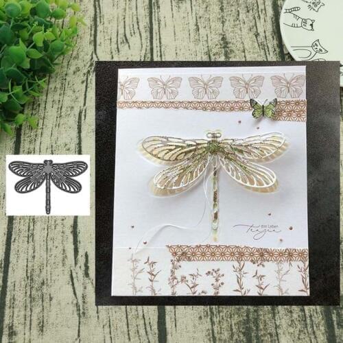 Metal cutting dies dragonfly cut die mold decoration Scrapbooking paper craft mould punch stencils