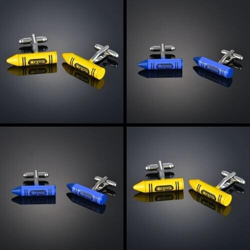 Fashion crayon sleeve nail Cufflinks French long sleeve shirt sleeve nail shirt accessories Cufflinks