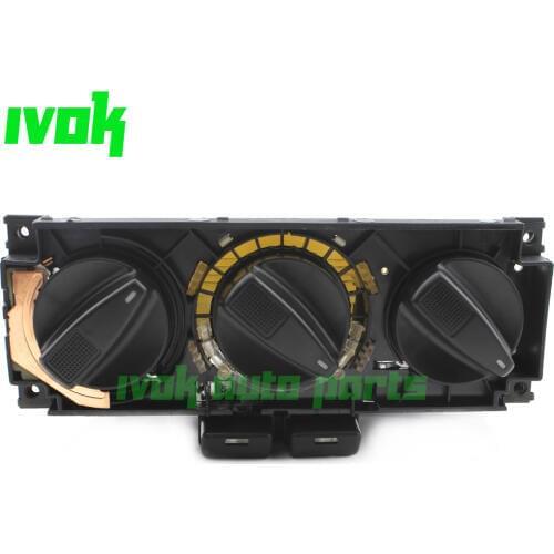 A/C Heater Panel Climate Control Switch for VW Polo 6N 6K Golf 3 Vento Transporter T4 1990-2003 1H0820045B With AC Button