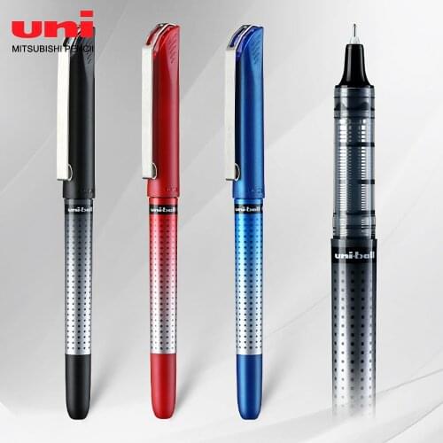 Uni Needle Tube Gel Pen UB-185S Large Capacity Straight Liquid Waterproof Ball Pointer 0.5mm Business Pen Writing Writing Tools