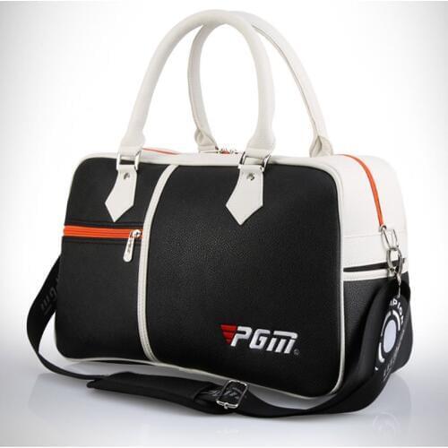 Golf Bag Male Female Golf Clothing Bag Shoes Large Capacity Double-layer Waterproof PU Bags FK88