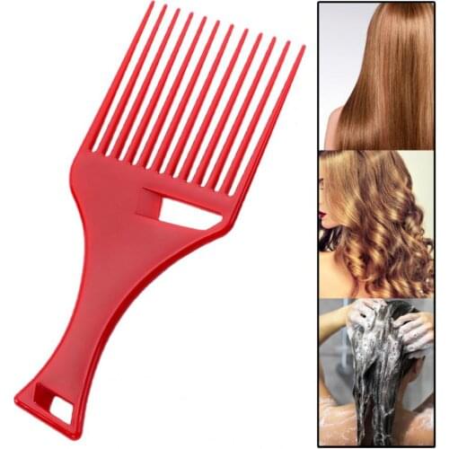 Convenient Retro Haircut Insert Oil Hair Comb Solid Color Oil Head Comb Easy to Hold for Daily Life