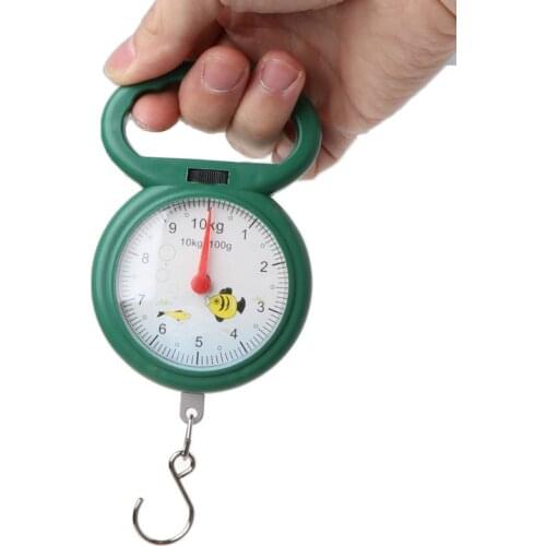 Pointer Hook Spring Scale Mini 10 Kg Portable Portable Spring Scale Pocket Luggage Scale Fish Scale Y5JA