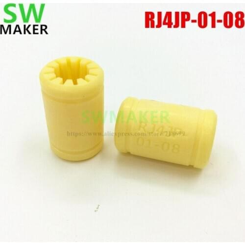 1pcs IGUS Solid Polymer LM8UU Bearing 8mm shaft Drylin RJ4JP-01-08 for Anet Reprap Prusa i3 3D Printer