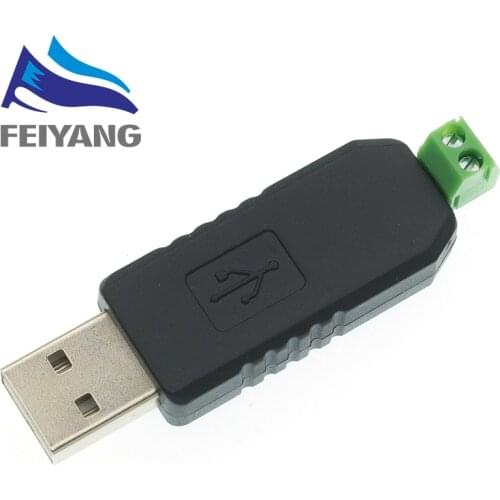 10pcs USB to RS485 485 Converter Adapter Support Win7 XP Vista Linux Mac OS WinCE5.0