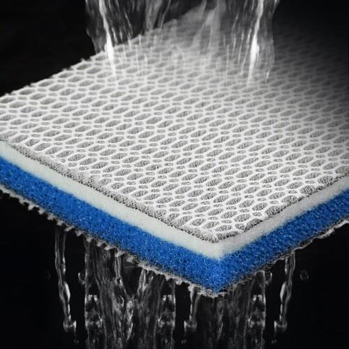 Fish Tank Filter Aquarium Filter Media High-density 6 Layers Purification Sponge Reusable Filter Accessories 4 Sizes