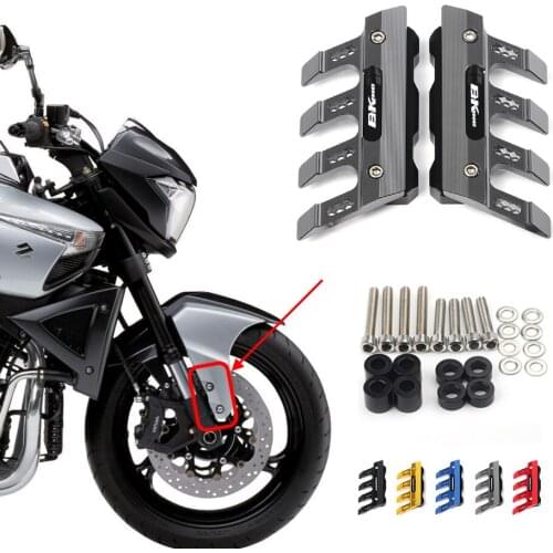For Suzuki B-KING B-king 1300 1340CC GSX1300BK Motorcycle Mudguard Front Fork Protector Guard Front Fender Anti-fall Accessories