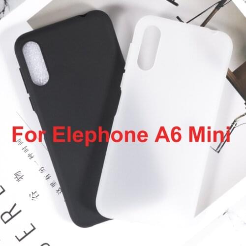 Elephone A6 Mini Case Silicon Cover Soft TPU Matte Black Phone Protector Shell For Elephone A6 Mini Capa Coque Back Cover Case