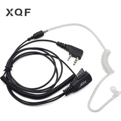 FBI Surveillance Air Acoustic Tube Earpiece Headset for Baofeng Portable Radio UV-5R BF-888S GT-3 UV-5X Walkie Talkie Earphone