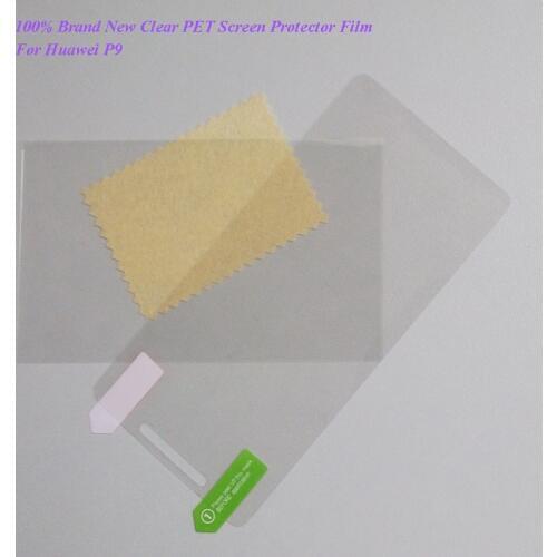Good Quality Ultra-Clear PET Guard Film For Huawei P9 Screen Protector 5000PCS/Lot By DHL Fedex