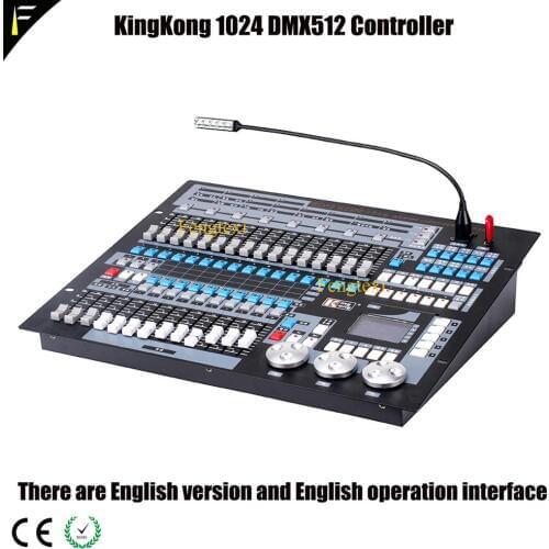 KingKong Creator 1024 Moving Light DMX Controller kk1024 Stage Light Console incl Flightcase Support 96 Fixtures