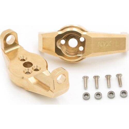 KYX Racing 49g/pcs Brass C Hub 1/10 Scale for 1/10 RC Crawler Car Traxxas TRX-4 TRX4