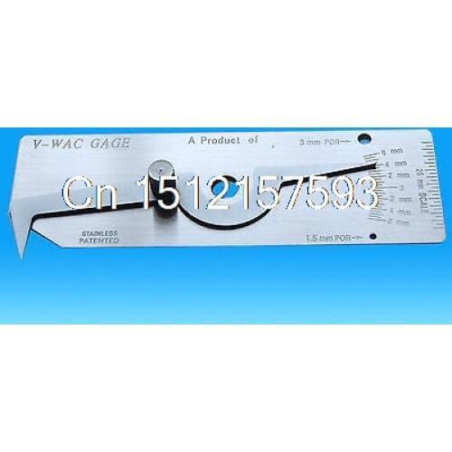 Metric V-Wac Gage weld Biting Edge Undercut inspection Gauge