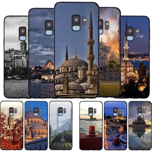 Turkey Istanbul Sceneary Building Soft phone Case For Samsung S20 S10 S9 S8 S7 edge Plus Lite For Note 8 9 10 A6 A7 A8 A9