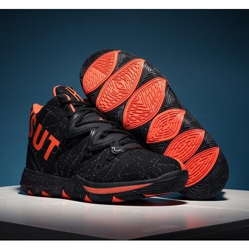 Anti-skid Breathable Outdoor Sports Shoes Men Professional High-top Basketball Shoes Mens Cushioning Light Basketball Sneakers