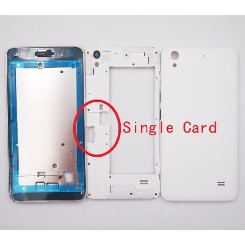 BaanSam New Front Frame Middle Frame Battery Door Back Cover Housing Case For Huawei Ascend G620S G621 Honor Play 4
