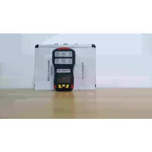 CE ATEX Portable 6 in 1 gas detector LEL CO H2S O2 VOC NH3 gas analyzer