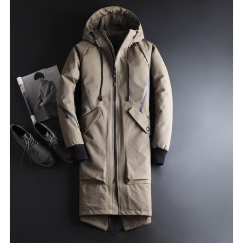 New High Quality Fashion Classic Down Jacket Winter Men Down Coat Parka Mens Casual Business Mens Thickening Warm Coat