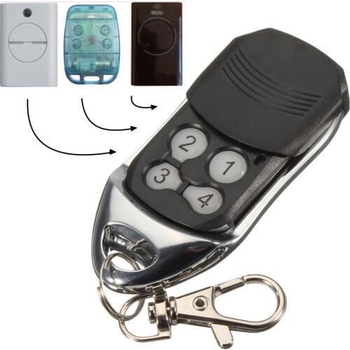 4 Button 433MHz Garage Gate Key Remote Control For 433LC 787452 TE4433H XT2 XT4