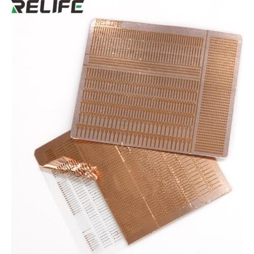 Relife RL-007GA Patch Solder Lugs Motherboard Different Size Soldering Pad Replace Traditional Welding Plate Seamless Recovery