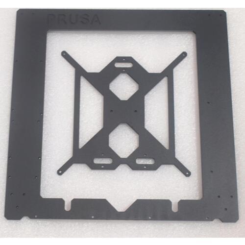 Reprap Prusa i3 MK2 Clone aluminum Single frame +heating bed 6mm thickness black color CNC made