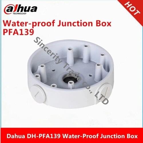 Dahua Waterproof Junction Box DH-PFA139 support Camera model IPC-HDW4431EM-AS & IPC-HDW4631C-A CCTV Mini Dome Camera PFA139