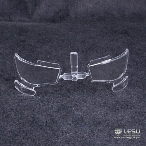 LESU Plastic Headlight Lampshade for 1/14 TAMIYA RC Benz 3363 3348 Dumper Truck Model Hobby Car