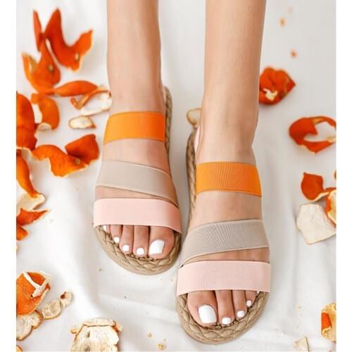 Muggo Stripe Female Sandals