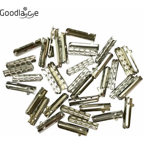 12 PCS Set Metal Aglets DIY Shoelaces Repair Shoe Lace Tips Replacement Head
