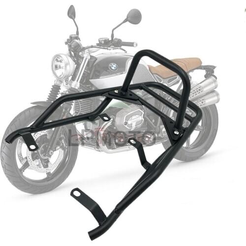 For BMW R NINE T R NINET R9T R 9 T 9T Pure Racer Scrambler 2014-2019 Motorcycle Rear Seat Luggage Carrier Rack with Handle Grip