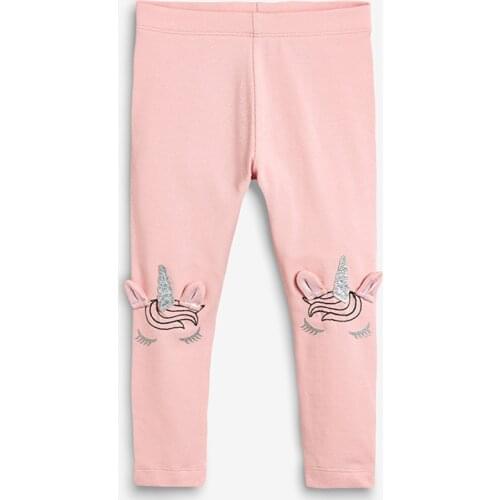 Brand Quality Spandex Cotton Toddler Kids Infant Girls Leggings Skinny Pencil Stretched Pants Cartoon Trousers Baby Girl Clothes