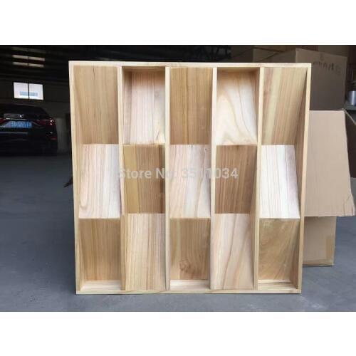 1box 2pcs 60x60x7cm professional studio/recording room QRD Sound diffusers ceiling acoustic panel acoustic diffuser